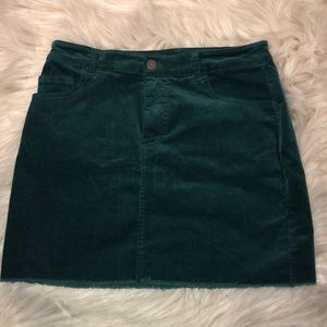 Corduroy Skirt